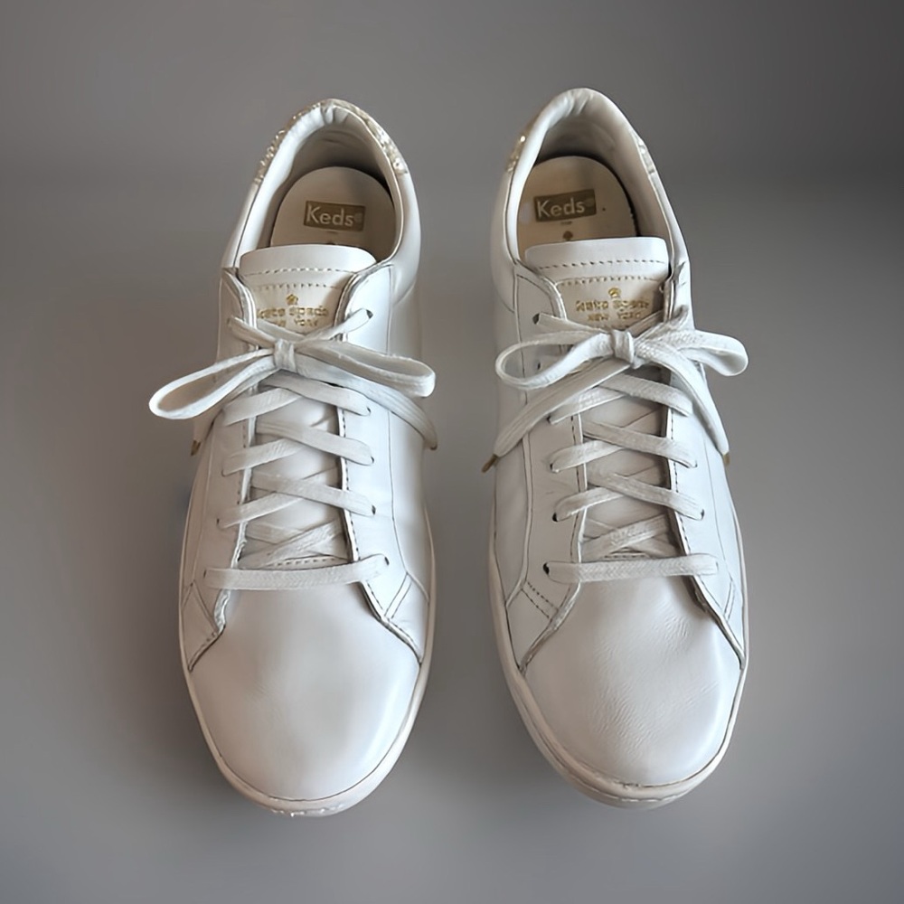Kate Spade New York X Keds White Sneakers